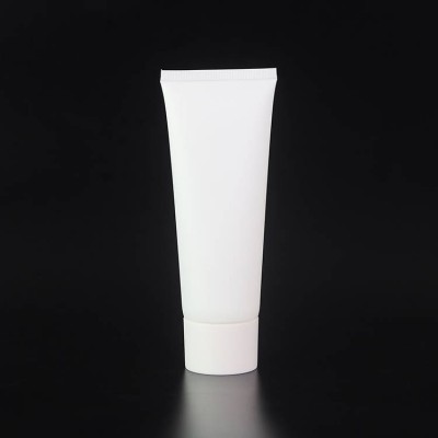 50ml 100ml White Customize Transparent Plastic Tube Cosmetic Lotion Plastic Tube With Lids